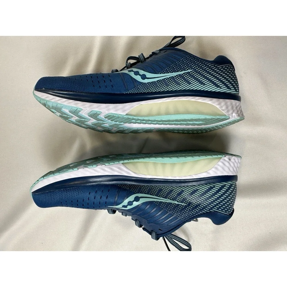 Saucony Womens Guide 13 S10549-25‎ Aqua Blue Running Shoes Sneakers Size 10 EUC